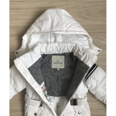 М.1707 Комбинезон Moncler белый (68,74,80,86)