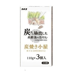 Kaneyo - косметическое туалетное для лица и тела с древесным уксусом 110 гр 3 шт