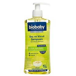 Biobaby Bebek Saç ve Vücut Şampuanı 500 ml