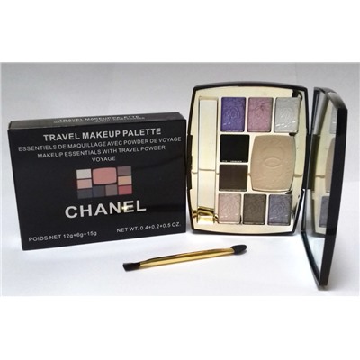 Тени с пудрой Chanel Travel Makeup Palette 33 гр.