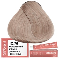 Крем-краска для волос AMBIENT 10.76, Tefia