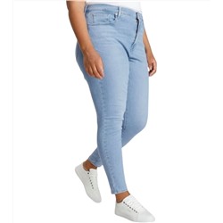 Женские джинсы LEVI'S PLUS Mile High SS, модные джинсовые брюки больших размеров 63152763 синие