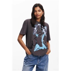 Face illustration T-shirt