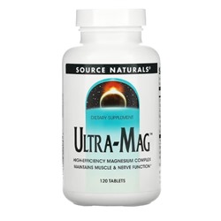 Source Naturals, Ultra-Mag, 120 таблеток