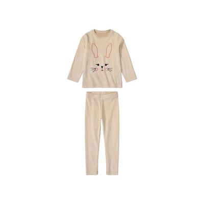 lupilu® Kleinkinder Pyjama, kuschelig weicher Plüsch