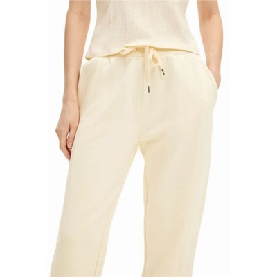 Seamed jogger trousers