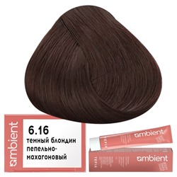 Крем-краска для волос AMBIENT 6.16, Tefia