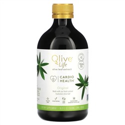 Comvita, Olive Life, экстракт листьев оливкового дерева, для здоровья сердечно-сосудистой системы, оригинальный, 136 мг, 500 мл (16,9 жидк. Унции)