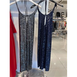 SOGO Платье Скидка 7707 размер L, цвет серебро