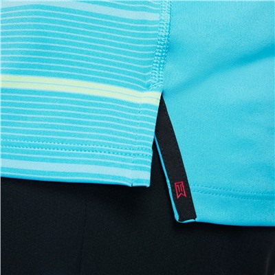 Polo deportivo Tiger Woods - Dri-Fit - golf - azul