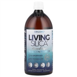 Silicium Laboratories, Orgono Living Silica, усилитель коллагена, 1 л (33,8 жидк. унции)