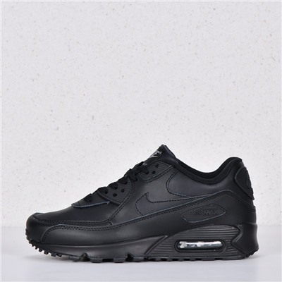 Кроссовки N*ikе Air Max 90 Leather Black арт s656-1