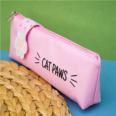 Пенал "Cat paws", pink