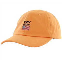 Kreem YZY 2020 Dad Cap красочная бейсболка с вышивкой флага США спереди 9171-5000/2230 Оранжевый