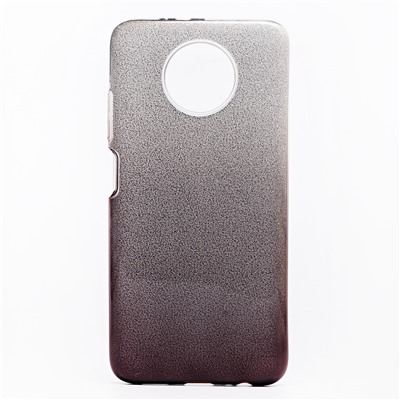 Чехол-накладка SC097 Gradient для "Xiaomi Redmi Note 9T" (black/silver)