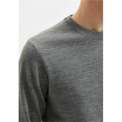 Selected Homme - SLHTOWN MAX CREW NECK B NOOS - Вязаный свитер - серый
