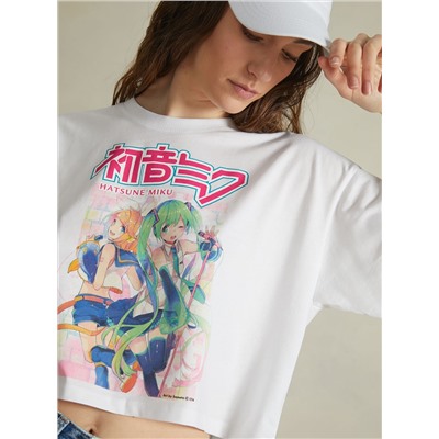 Maglietta cropped Hatsune Miku / Alcott