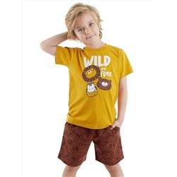 Denokids Wild Boy Комплект футболки и шорт