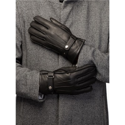 Перчатки мужские н/м ягн OS620 black