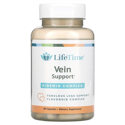 LifeTime Vitamins, комплекс с диосмином, 60 капсул