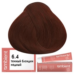 Крем-краска для волос AMBIENT 6.4, Tefia