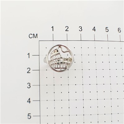 Серебряное кольцо "Рим" - 1110