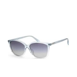 Coach Women's Blue Square Sunglasses, Coach