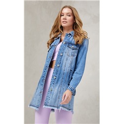 Куртка джинс P012-1202 blue