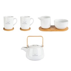 Sansibar Teekanne / Tassen 2er-/ Milch- und Zucker Set