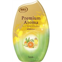 ST Shoushuuriki Premium Aroma "Сладкий апельсин и Бергамот" Жидкий освежитель для помещ, 400 мл