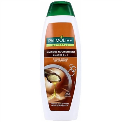 Шампунь для волос с аргановым маслом Palmolive Naturals Luminous Nourishment Shampoo 2 in 1 350мл