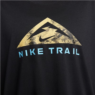 Camiseta de deporte Trail - Dri-Fit - fitness - negro