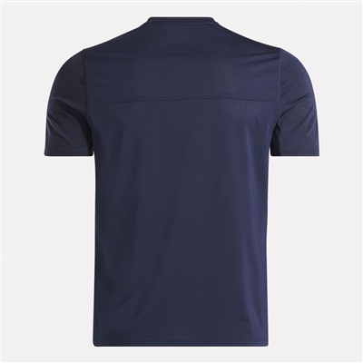 Camiseta Solid Athlete - azul marino