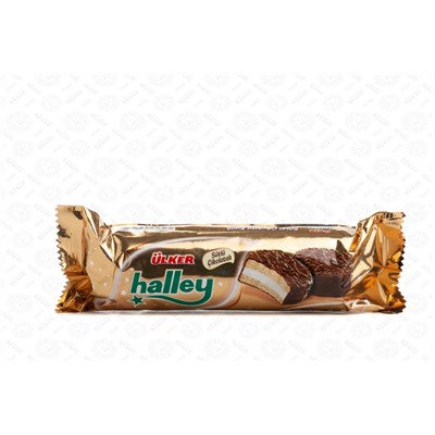 Шоколадное печенье Ulker "Halley" КОРОБКА 24шт*66гр