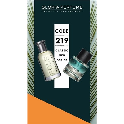 Мини-парфюм 55 мл Gloria Perfume Greyman №219 (Hugo Boss Grey)