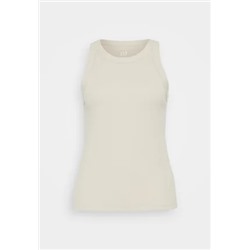 GAP - HIGH NECK TANK - Топ - бежевый