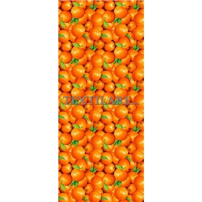 Скатерть рогожка "Апельсины" 150 х 180 см