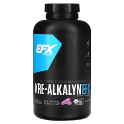 EFX Sports, Kre-Alkalyn EFX, креатин, 240 капсул