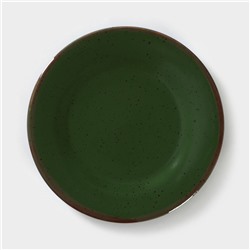 Тарелка фарфоровая Punto verde, d=20 см