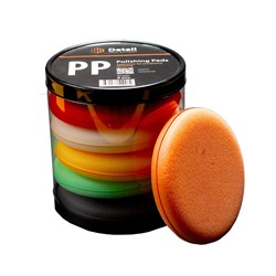 Комплект аппликаторов поролоновых круглых PP "Polishing Pads" 10,5*2 см (6 штук)