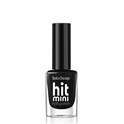 Лак для ногтей mini HIT  тон 38 черный 6мл