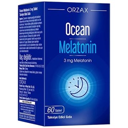Orzax Ocean Melatonin 3 mg 60 Tabet