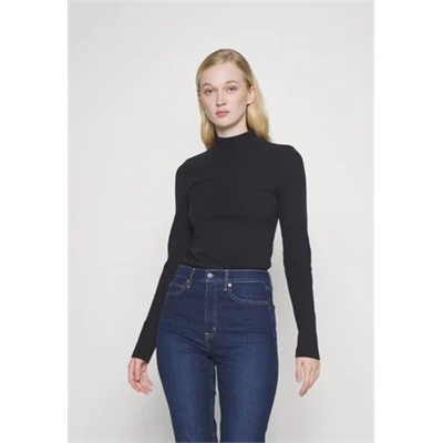 Gap Tall - MOD CROP - вязаный свитер - черный