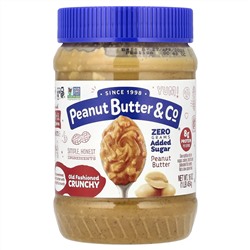 Peanut Butter & Co., арахисовая паста, классический рецепт с хрустящими кусочками арахиса, 454 г (16 унций)