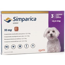 Simparica Dış Parazit Tableti 2,5 – 5 kg Arası Köpekler için