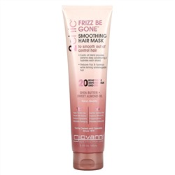 Giovanni, 2chic, Frizz Be Gone Smoothing Hair Mask, Shea Butter + Sweet Almond Oil, 5.1 fl oz (150 ml)