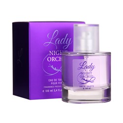 Туалетная вода женская Genty "Lady Night Orchid", 100 мл