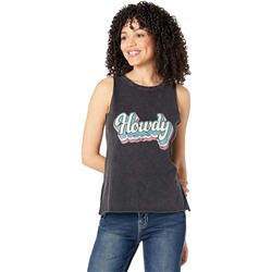 Rock and Roll Cowgirl Howdy Graphic Muscle Tank 49-3220