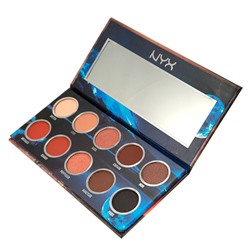 Тени NYX 10 цв. 14g