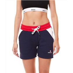 Женские спортивные брюки DONNAY Fitness Shorty, удобные спортивные шорты, синий/красный/белый